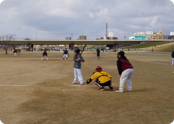 サークル活動バトミントン